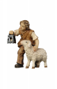 Kostner Boy with sheep and lantern