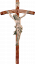 Alpenchristus Eiche mit gebogenem Kreuz