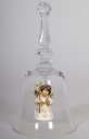 Crystal bell with Bell angel star