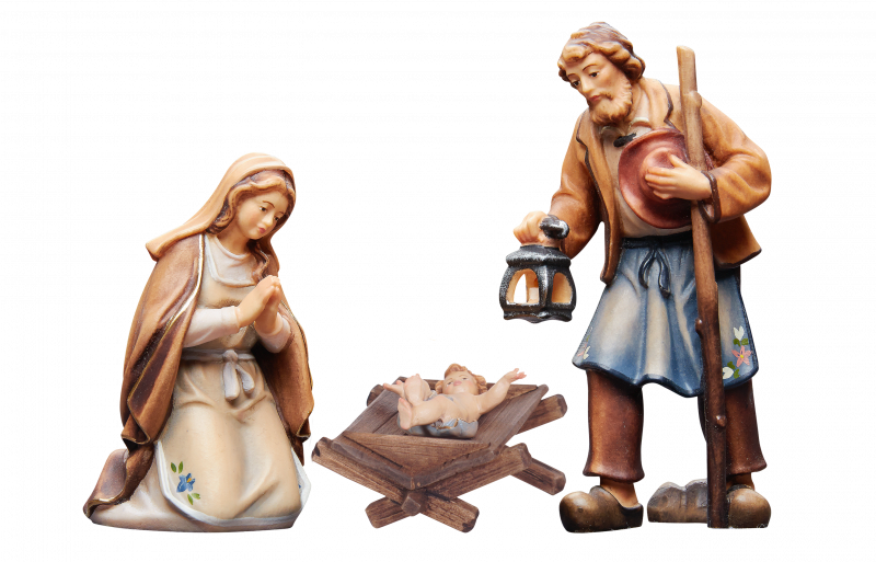 HE H. Family Infant Jesus-manger simple