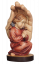 Schützende Hand Mädchen
