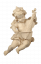 Engel Leonardo mit Bassgeige