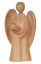 Schutzengel Amore Mädchen Kirschholz